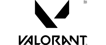 Valorant Logo Black